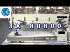 Máquina de costura dobro do braço longo do motor 550W a única e da corrente para a segurança enorme do saco segura a tela maior