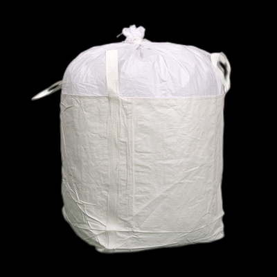 Plástico branco tecido reciclou Eco que o volume amigável ensaca 90×100×120cm de 2 toneladas
