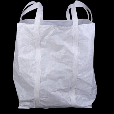 4 costura lisa do saco FIBC Ton Bags Reinforcement Single Use do defletor do laço